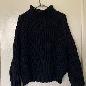 H&M mock knit sweater